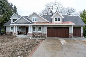 Front right view of house, brick pathway, pathway, patio, brick patio, path, brick path, paved path, Fall parade of homes, parade of homes, home, home remodel, home for sale, home sale, custom home, custom contractor